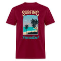 Surfing Paradise shirt Sunset Ocean Beach Surfing is life Size S-6XL Unisex