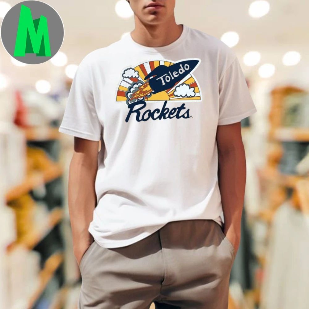 Toledo Rockets Vintage Logo and Script Shirt Unisex