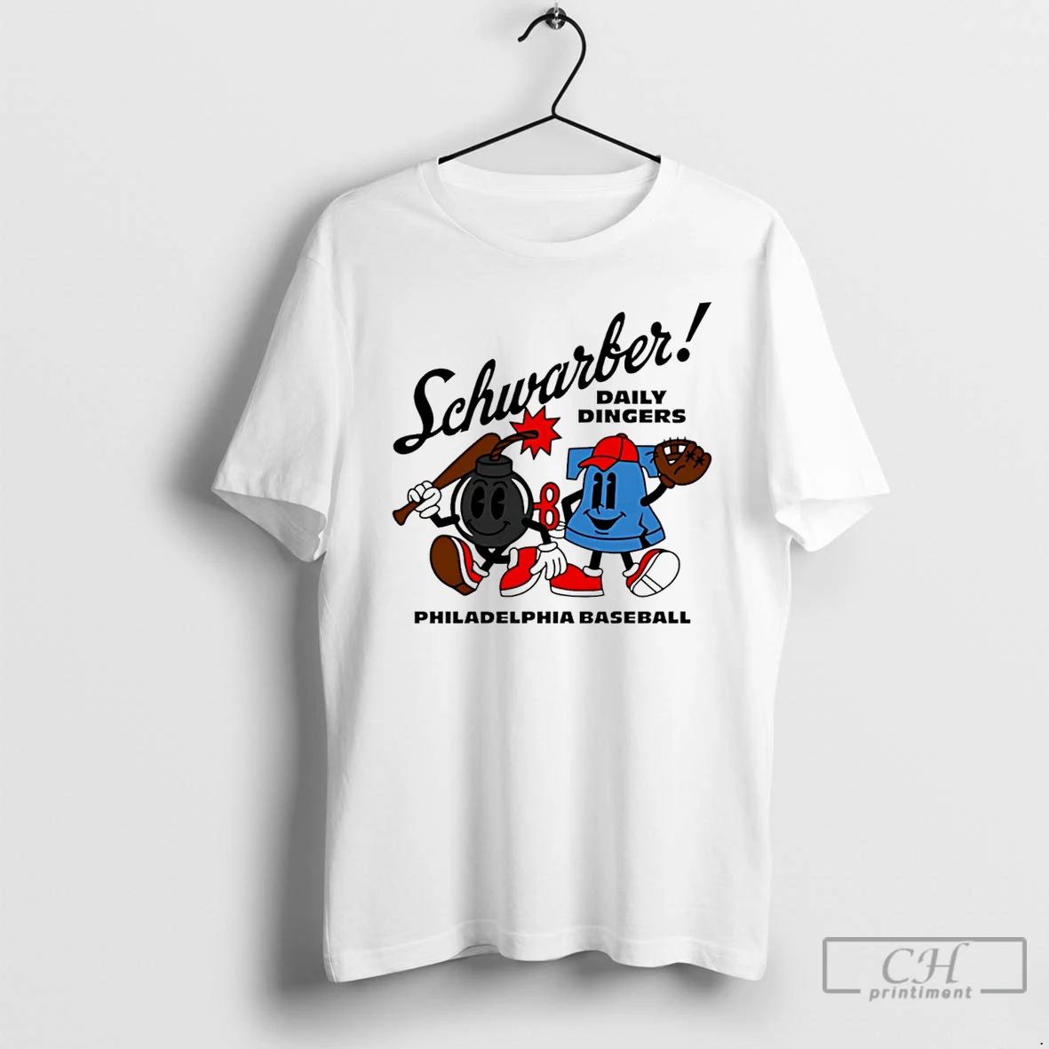 Premium Kyle Schwarber Daily Dingers 2025 Superstar Cartoon T Shirts Unisex