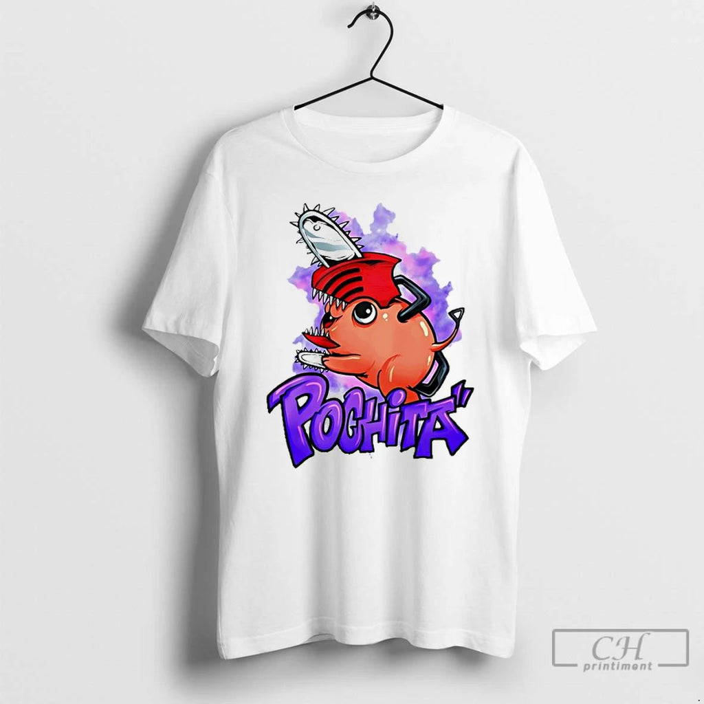 Classic Pochita Chainsaw Man Halloween T Shirts Unisex