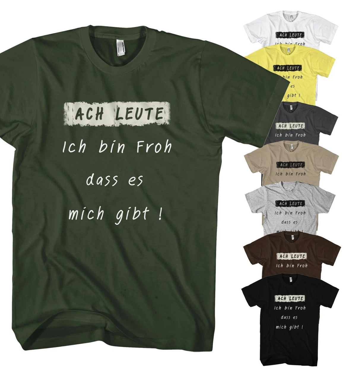 mens t shirt oh people am i glad there is me Unisex