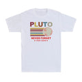 Pluto Never Forget Space Astronomy Planet Gift Novelty Vintage Men's Unisex