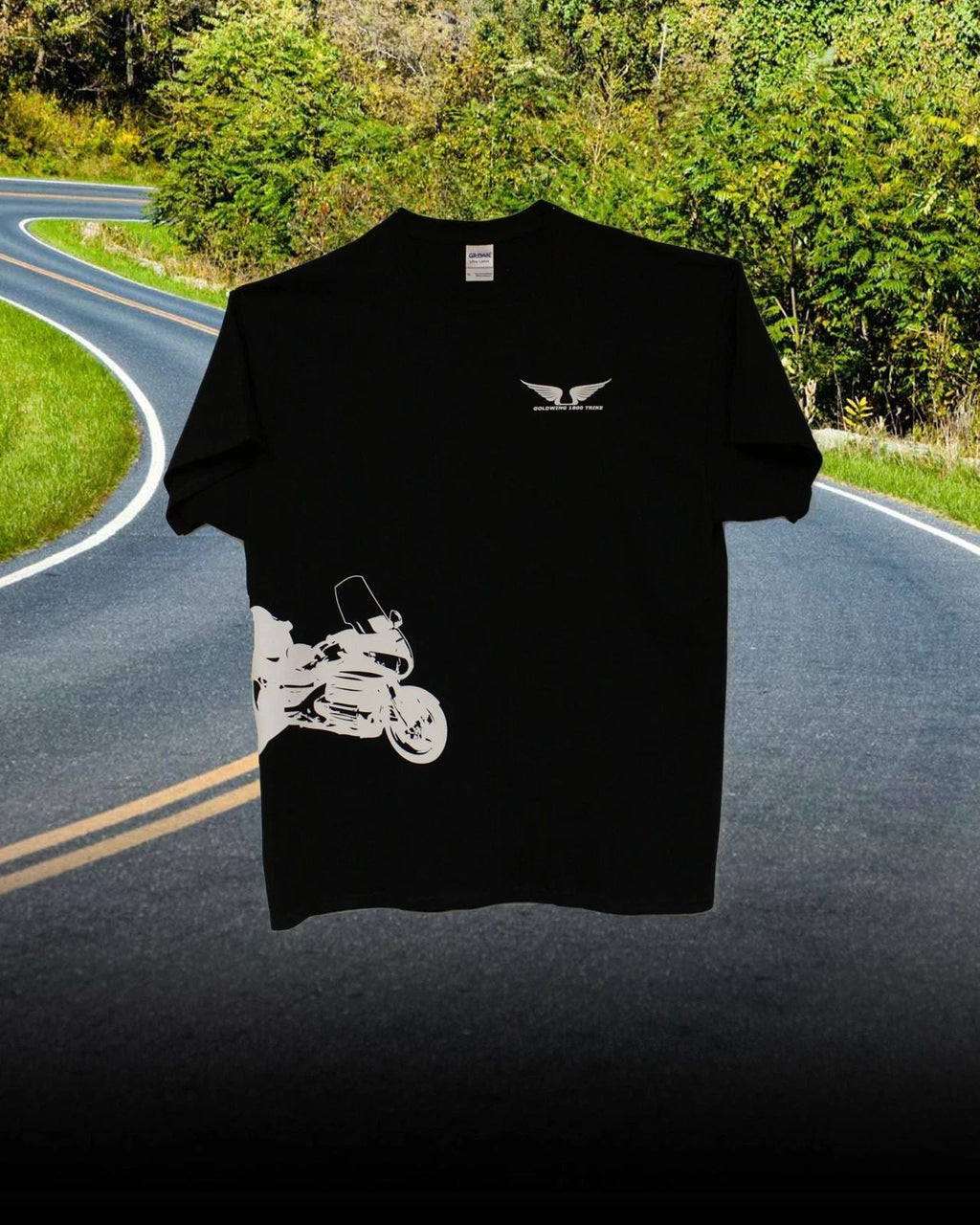 Honda Goldwing 1800 Trike Custom Tee Shirt... BLACK,WHITE Short or Long Sleeve Unisex