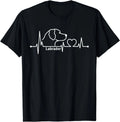Labrador heartbeat dog breed dog lover dog Gift Unisex Unisex