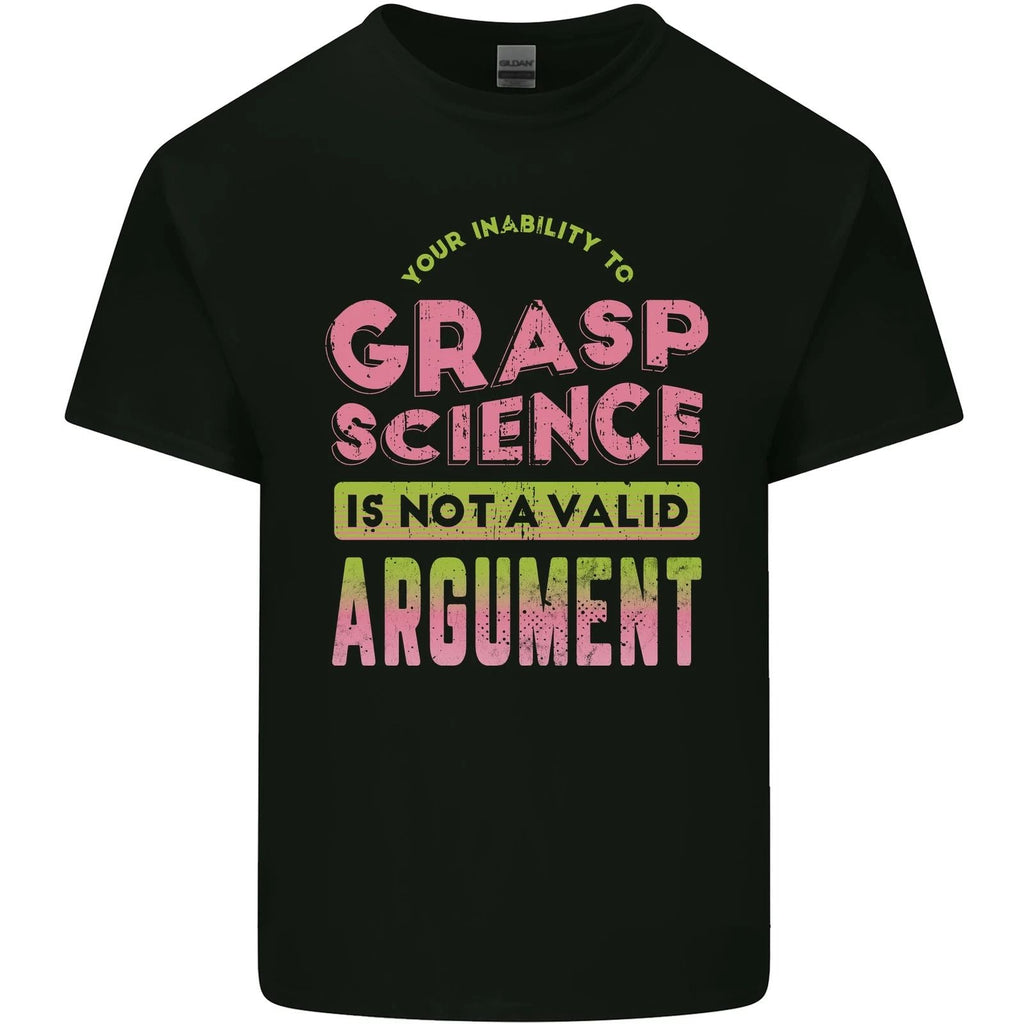 Grasp Science Funny Geek Nerd Physics Maths Mens Cotton Tee Top Unisex