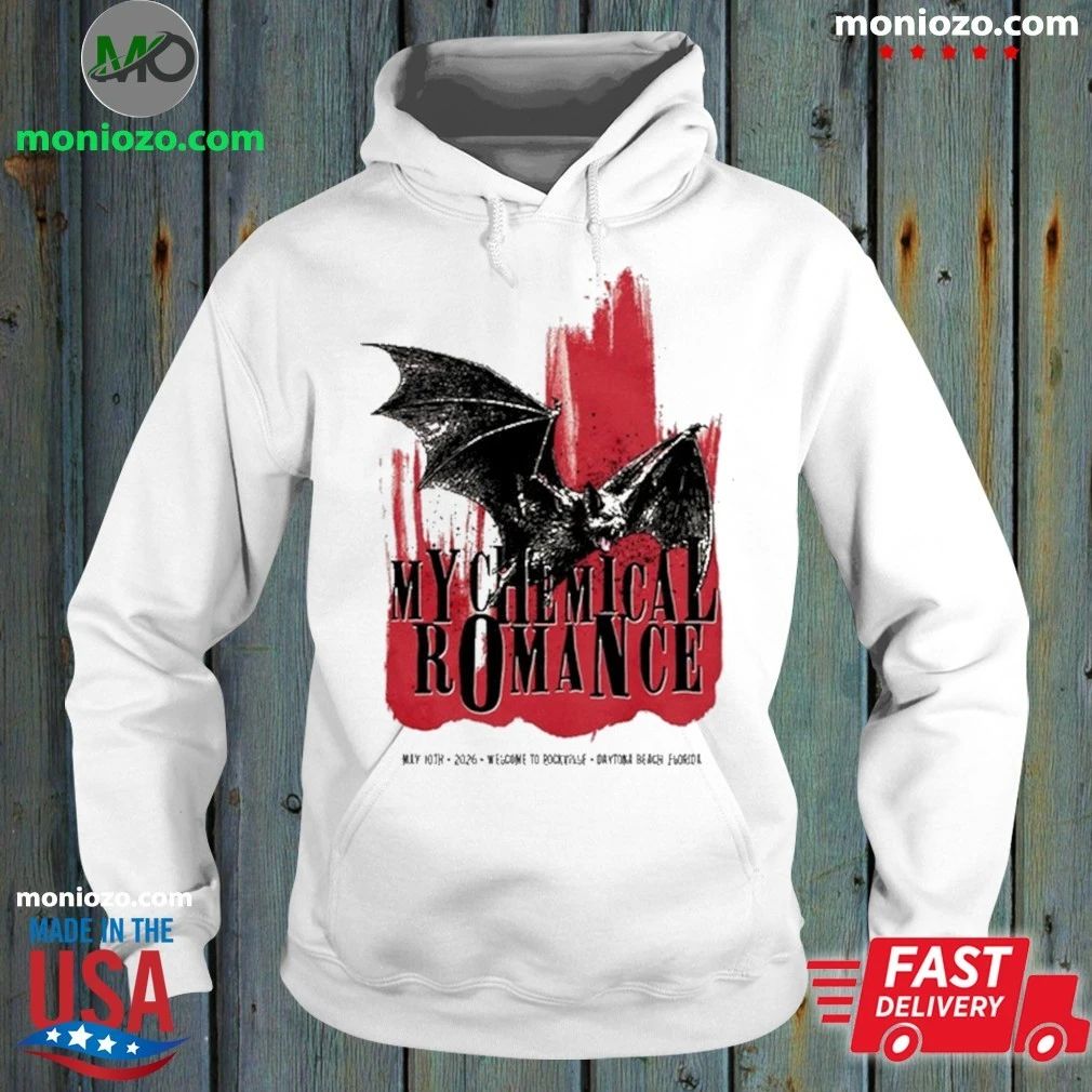 Original My Chemical Romance May 10 2026 Daytona International Speedway Show Shirt Unisex