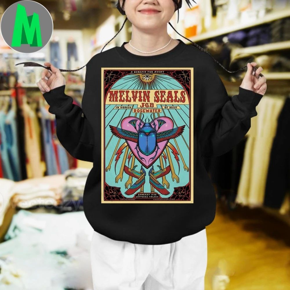 Melvin Seals And Jgb Blue Lake Casino & Hotel Blue Lake Ca Jan 17-18 2026 Poster Shirt Unisex