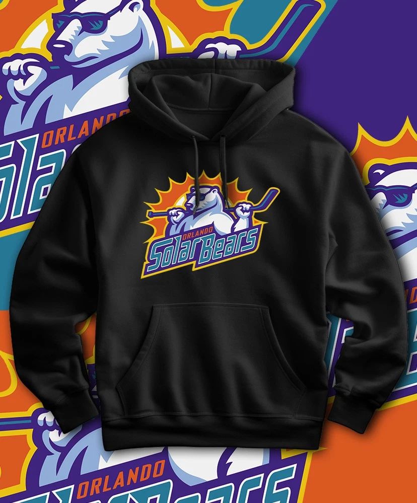Orlando Solar Bears AHL Adult Sizes S-3XL! Fast Ship! Unisex