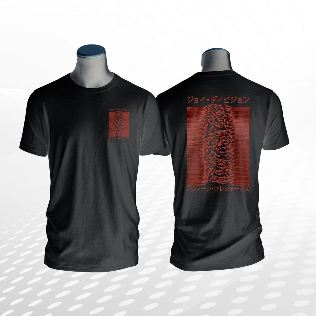 Japan Joy Division Unknown Pleasures Vintage Cotton Fashion Music Top Unisex