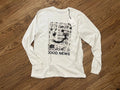 SALT SURF Smiley Face Good News Long Sleeve Shirt Size Medium - NWT Unisex