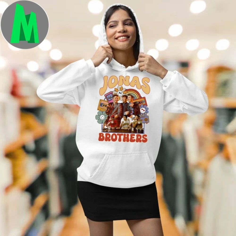 Jonas brothers flower retro Shirt Unisex