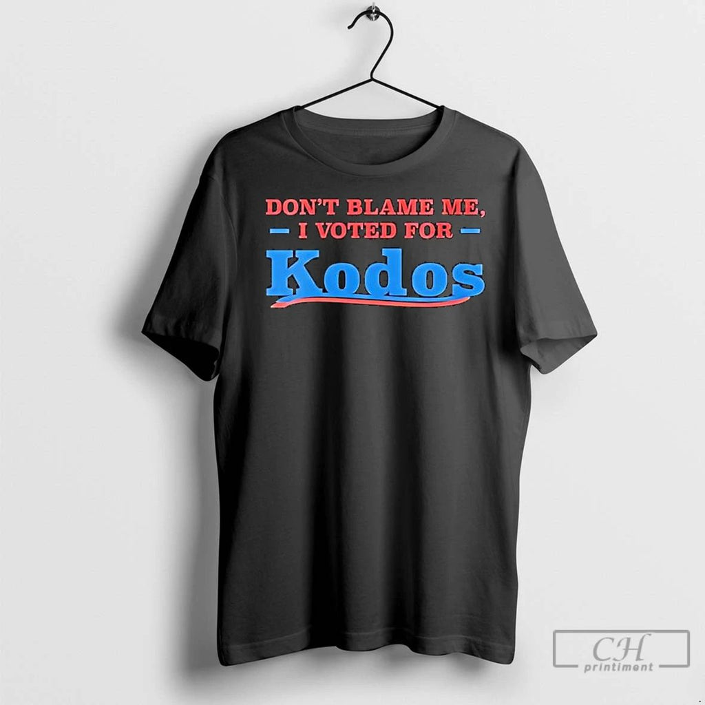 Premium Dont Blame Me I Voted For Kodos Graphic Unisex