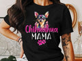 Cute Chihuahua Mama , Dog Lover Gift, Women Casual Wear, Graphic Tee for Unisex