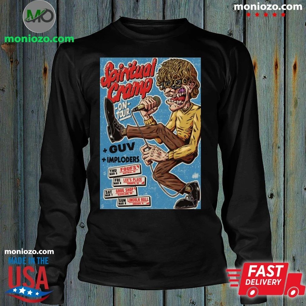 Spiritual Cramp Cleveland OH Mar 7 2026 Poster Shirt Unisex