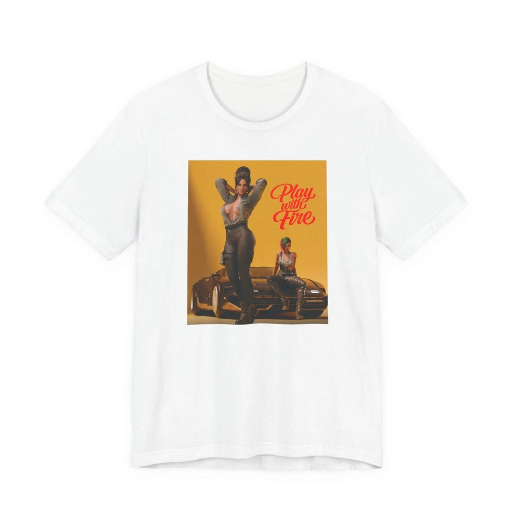 EURO/UK - Men’s & Women’s Cyberpunk Tee Streetwear Casual Graphic Unisex