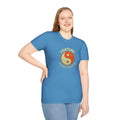 FORTUNE FAVORS THE BOLD - YIN YANG SYMBOL - Modern Urban Streetwear Burnt Orange Unisex