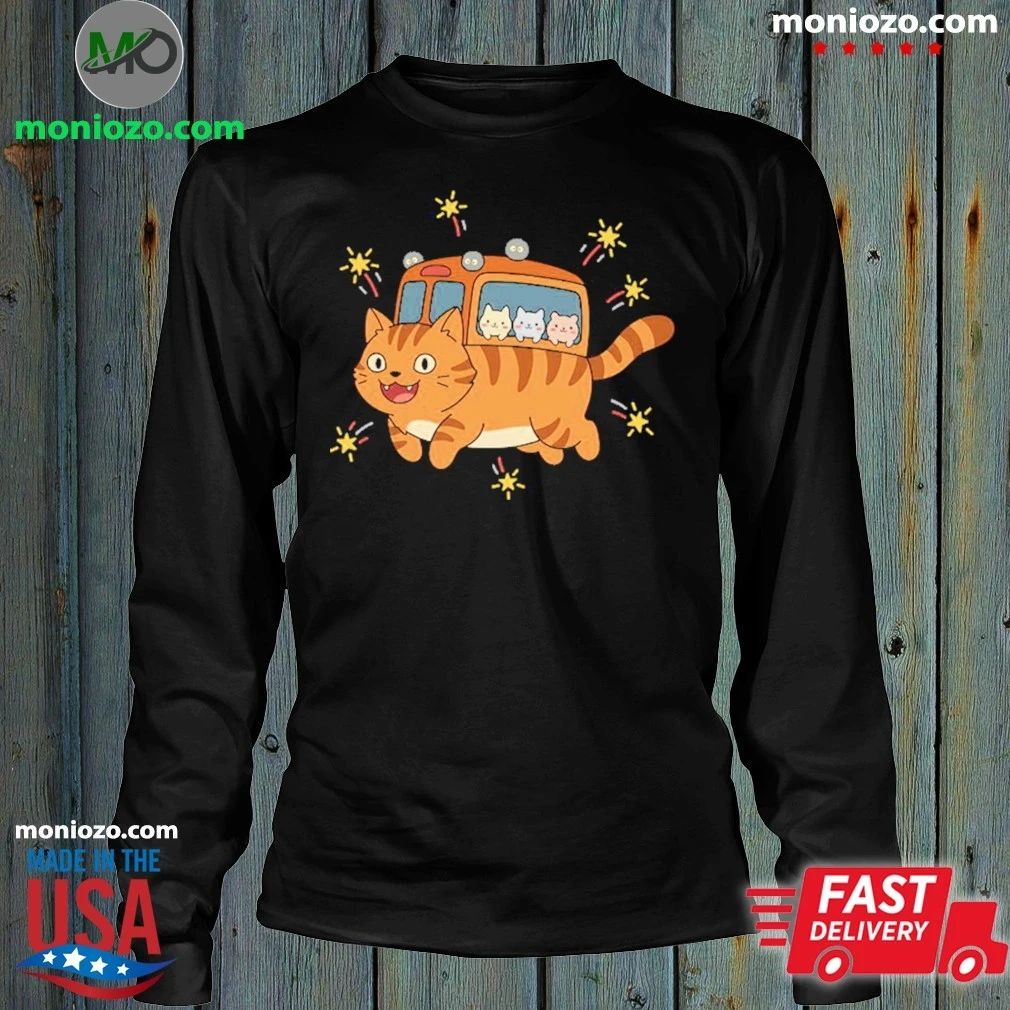Kawaii Cat Bus Shirt Unisex