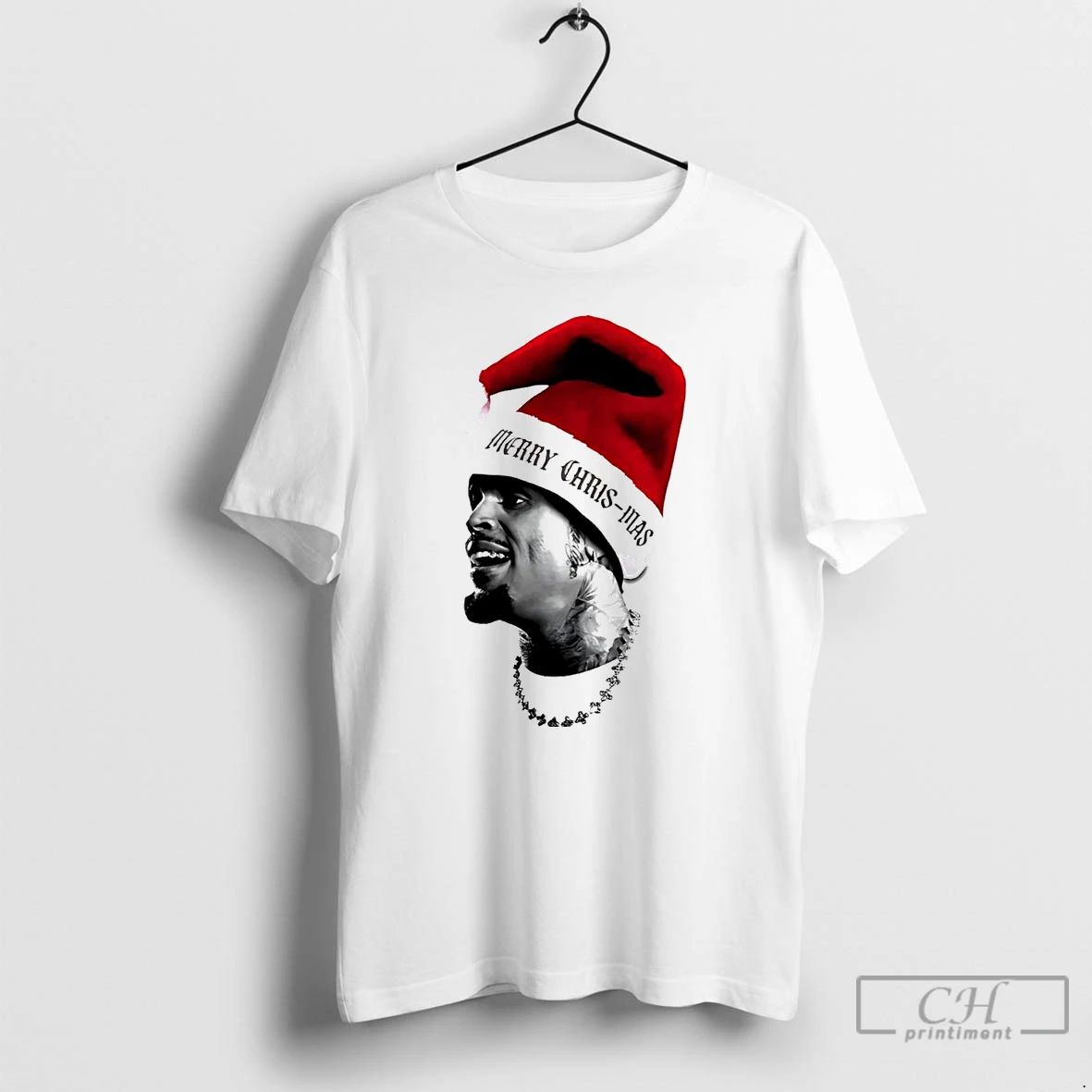 Premium Merry Chris Mas Big Head T Shirts Unisex