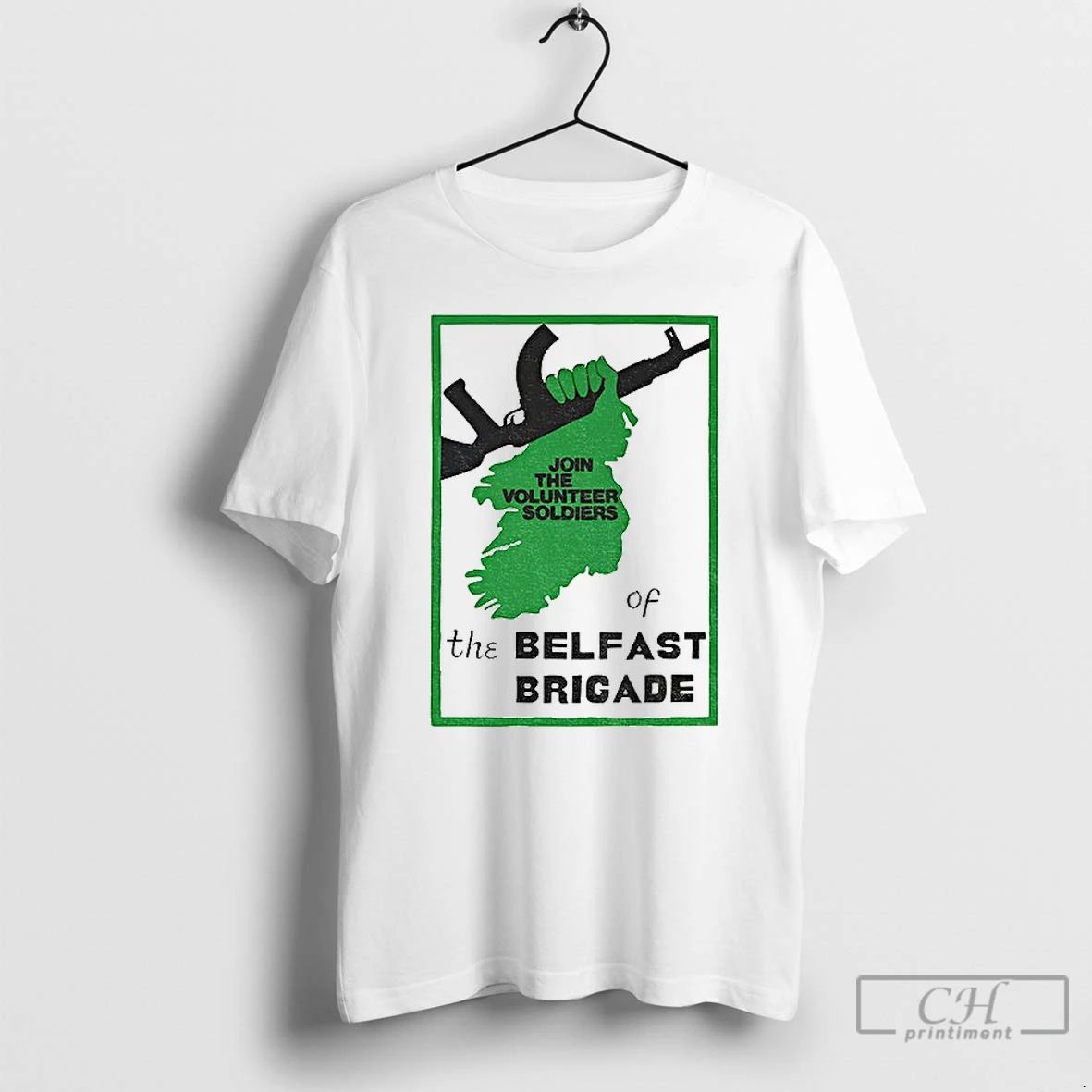 Classic Irish Republican Join The Volunteer Soldiers Of The Belfast Brigade T Shirts Unisex