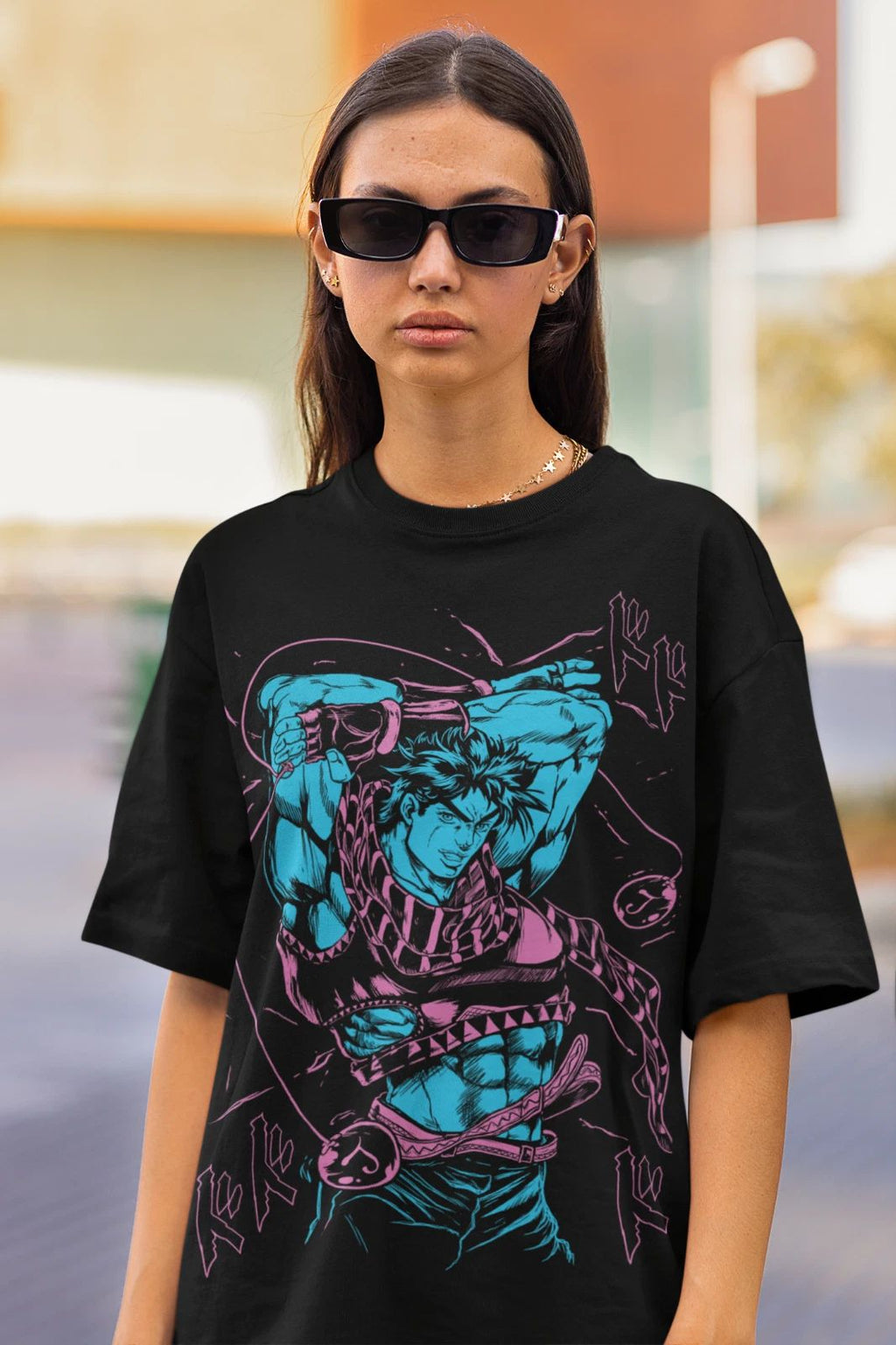 Joseph Joestar Jojo 's Bizarre Adventure Anime Manga Gift Shirt All Size Unisex