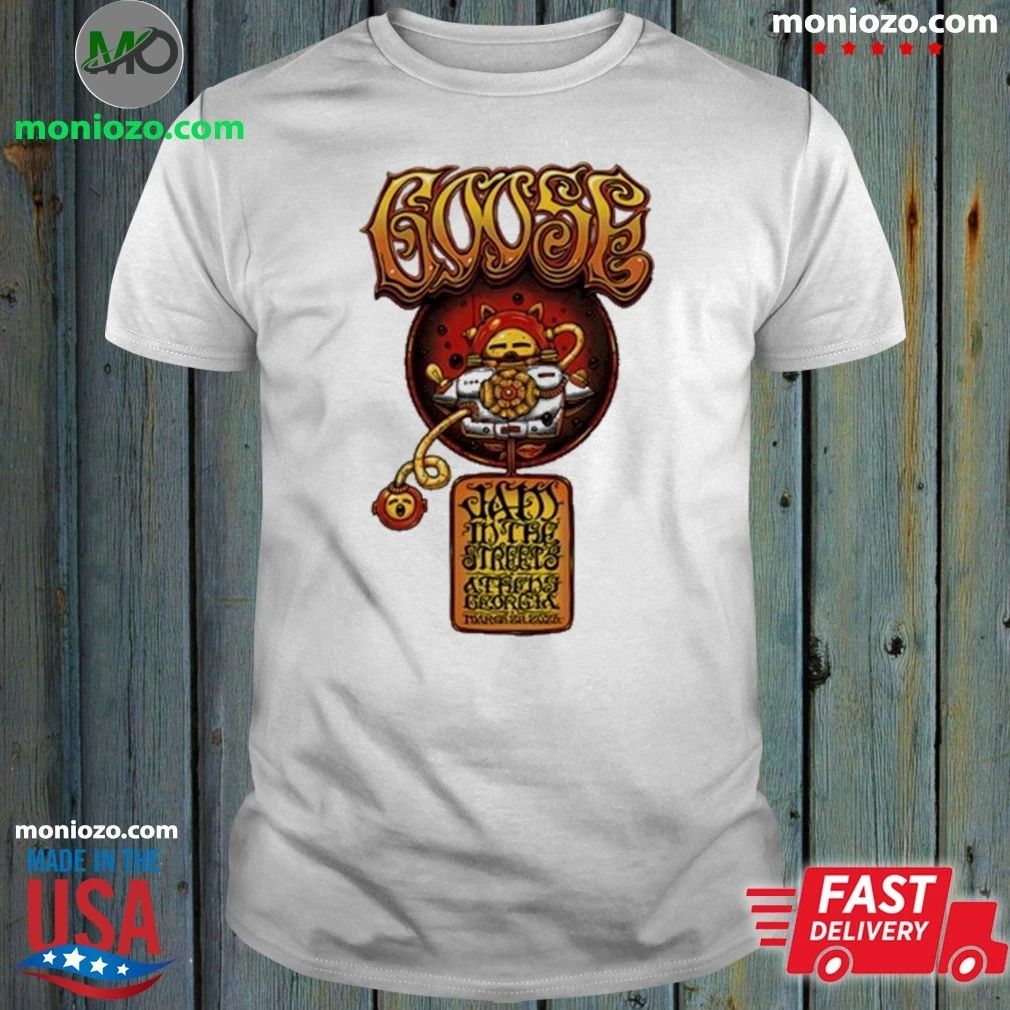 Mar 28, 2026 Goose Jam in the Streets Athens, GA Tour Shirt Unisex
