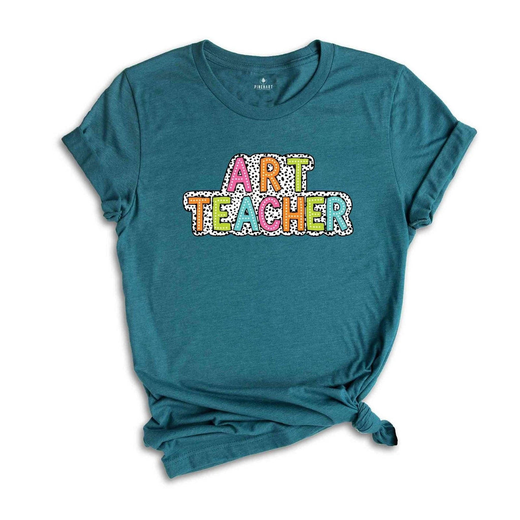 Art Teacher Shirt, Teacher Gift, Cute Teacher Shirt, Teacher Life Shirt, Teachin Unisex