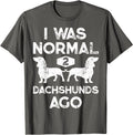 I Was Normal 2 Dachshunds Ago Funny Dog Lover Gift Unisex Unisex