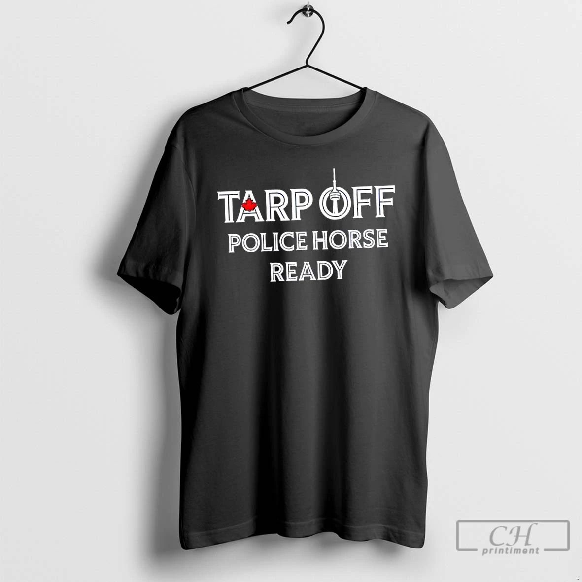 Classic Want It All Toronto Blue Jays Tarp Off Police Horse Ready 2 Sided Unisex