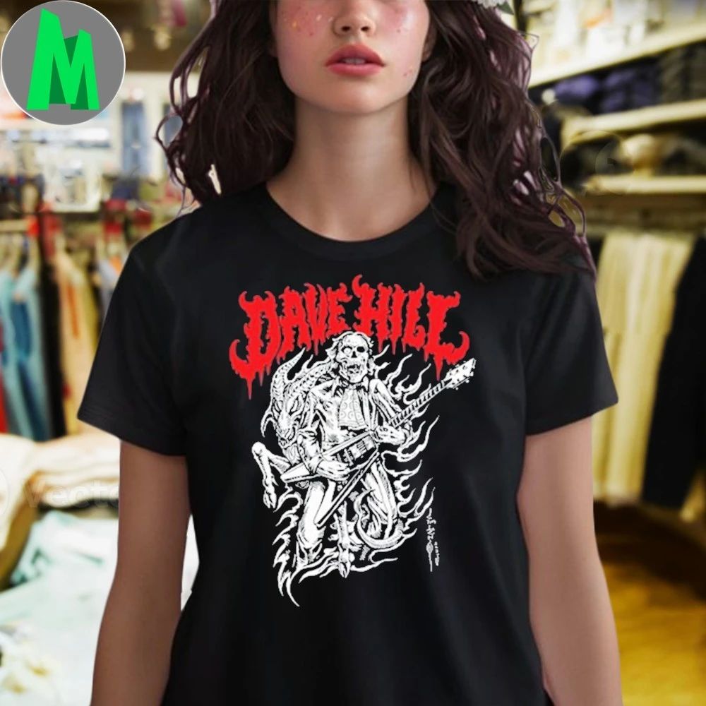 Original Dave Hill Skullface Tee Shirt Unisex
