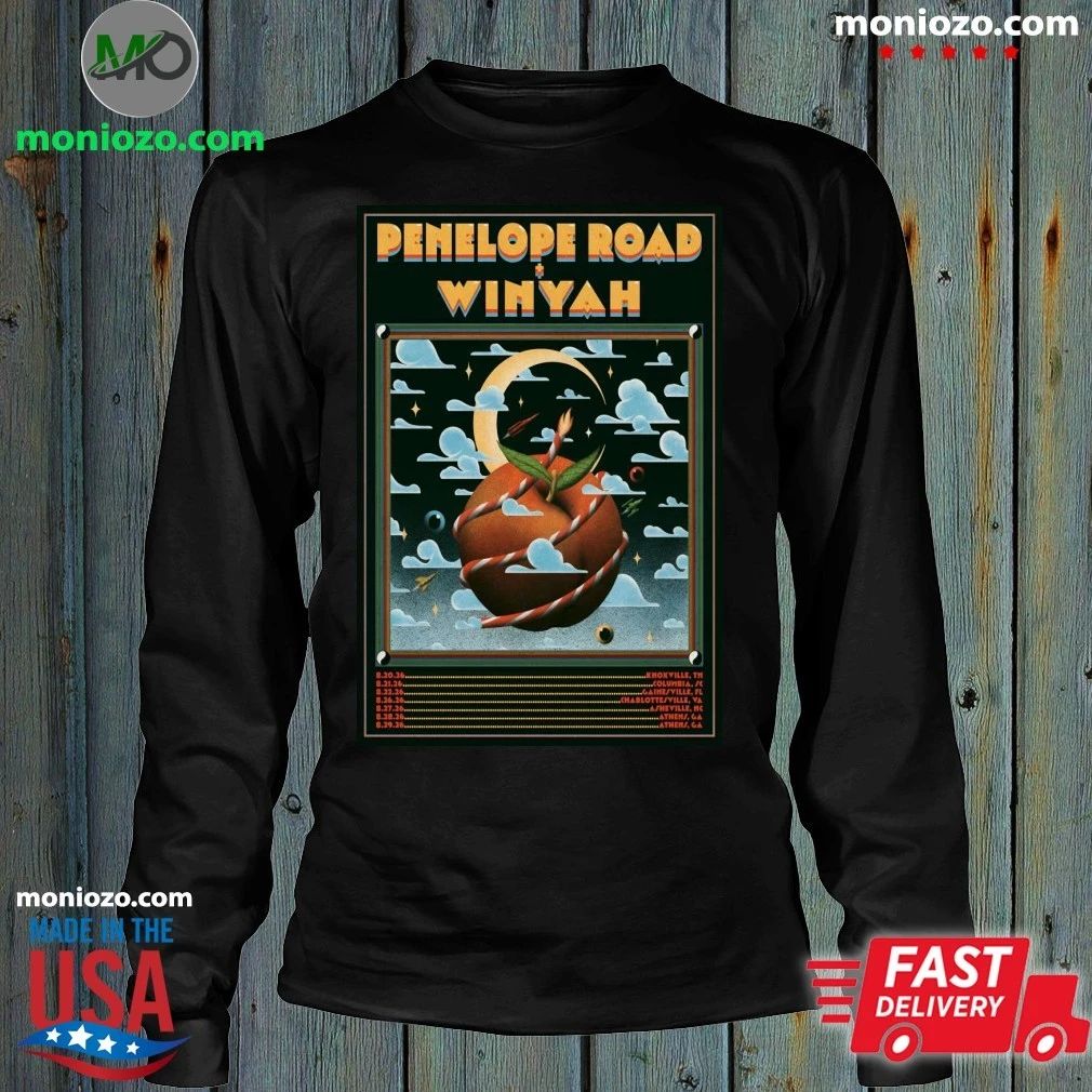 Original Penelope Road And Winyah Co-Headline Tour 2026 Poster Shirt Unisex