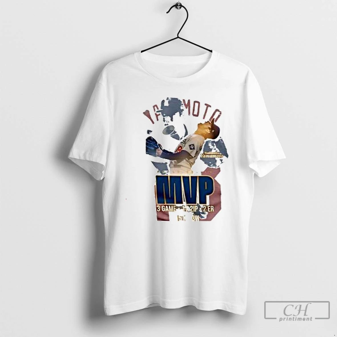Premium La Dodgers 2025 World Series Champions Mvp Yoshinobu Yamamoto T Shirts Unisex