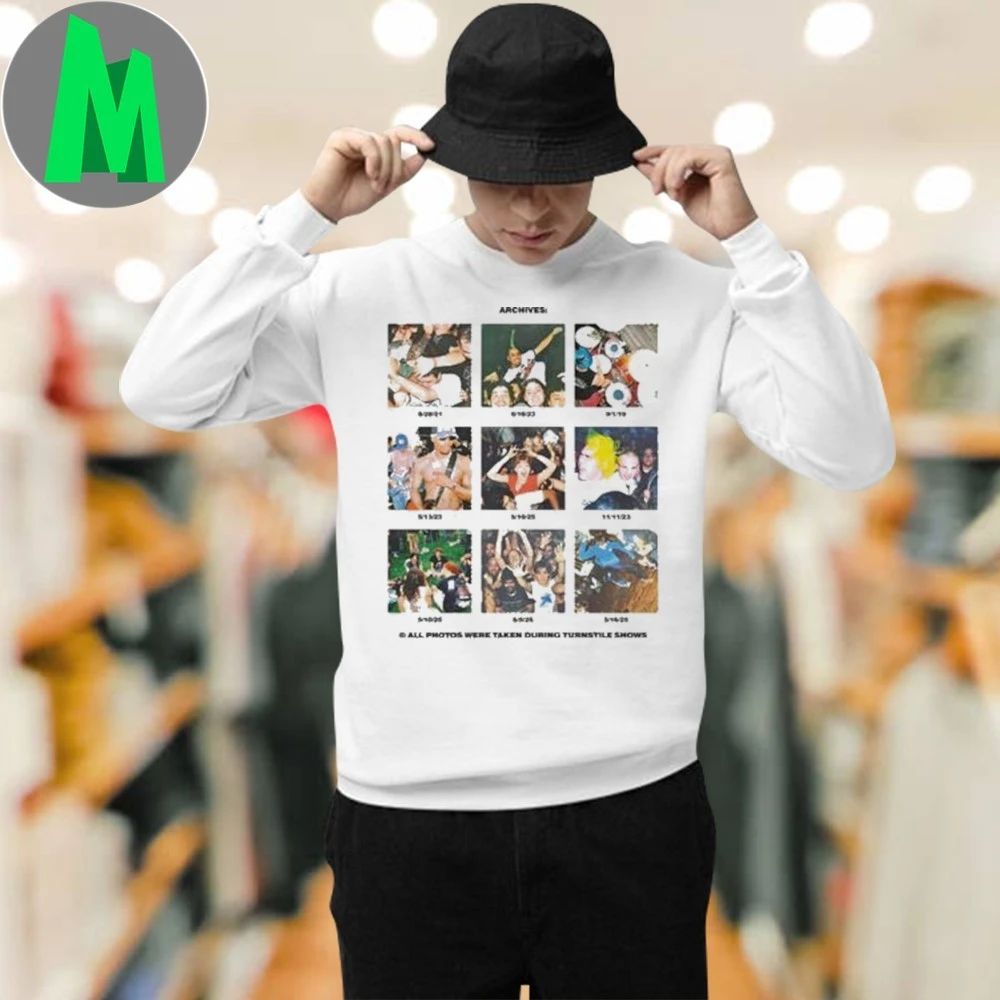 Turnstile Turnstile Archives All Photos Were Dying Turnstile Shows Shirt Unisex