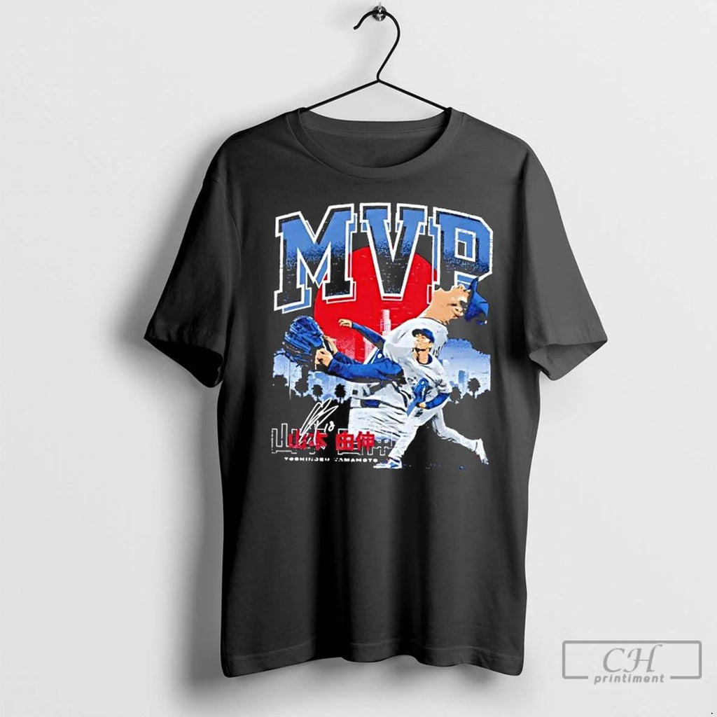 Premium 2025 Championship Los Angeles Dodgers Mvp Yoshinobu Yamamoto Unisex