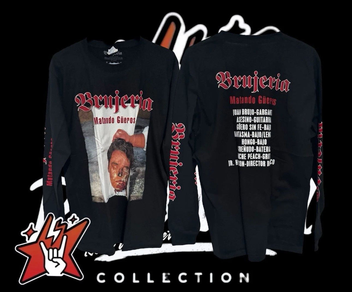 Brujeria New Short & Long Sleeve Napalm Death Carcass At The Gates Unisex