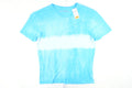 SUN STONE LIGHT BLUE TIE DYED LARGE VNECK TEE TSHIRT MENS NWT NEW Unisex