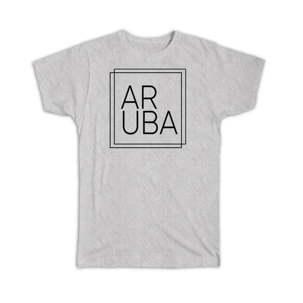 Gift : Aruba Square Souvenir Travel Beach Tropical Summer Unisex
