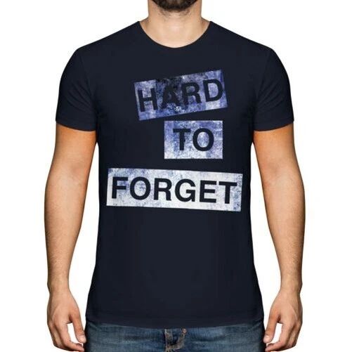 Harte Sich Vergiss Herren Mode Slogan Top Swag Hipster Kurzärmlig Trendy Unisex