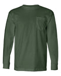 Bayside - 8100 USA-Made Long Sleeve Pocket - 2XL Unisex