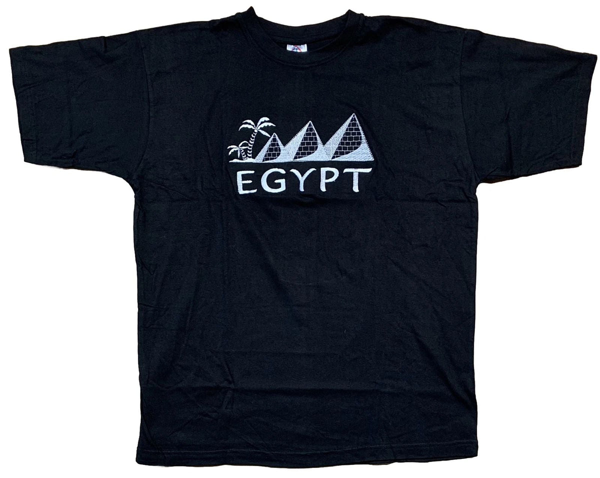 Egypt Pyramids Palm Trees Made In Egypt Size XL Black Runs A Bit Small Unisex