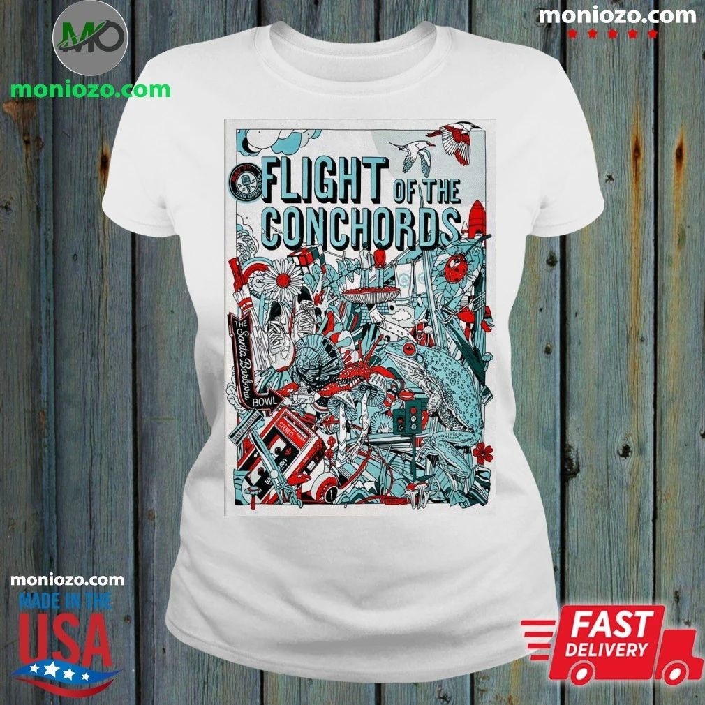 Flight Of The Conchords 5 7 2026 Santa Barbara CA Poster Shirt Unisex