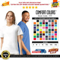 Comfort Colors 1717 Unisex 100% Soft Cotton Garment-Dyed Heavyweight Unisex