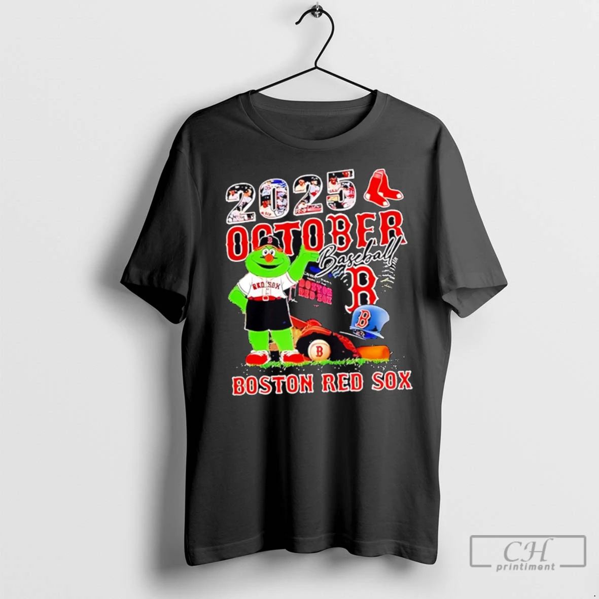 Premium October Baseball Boston Red Sox Mascot 2025 Unisex