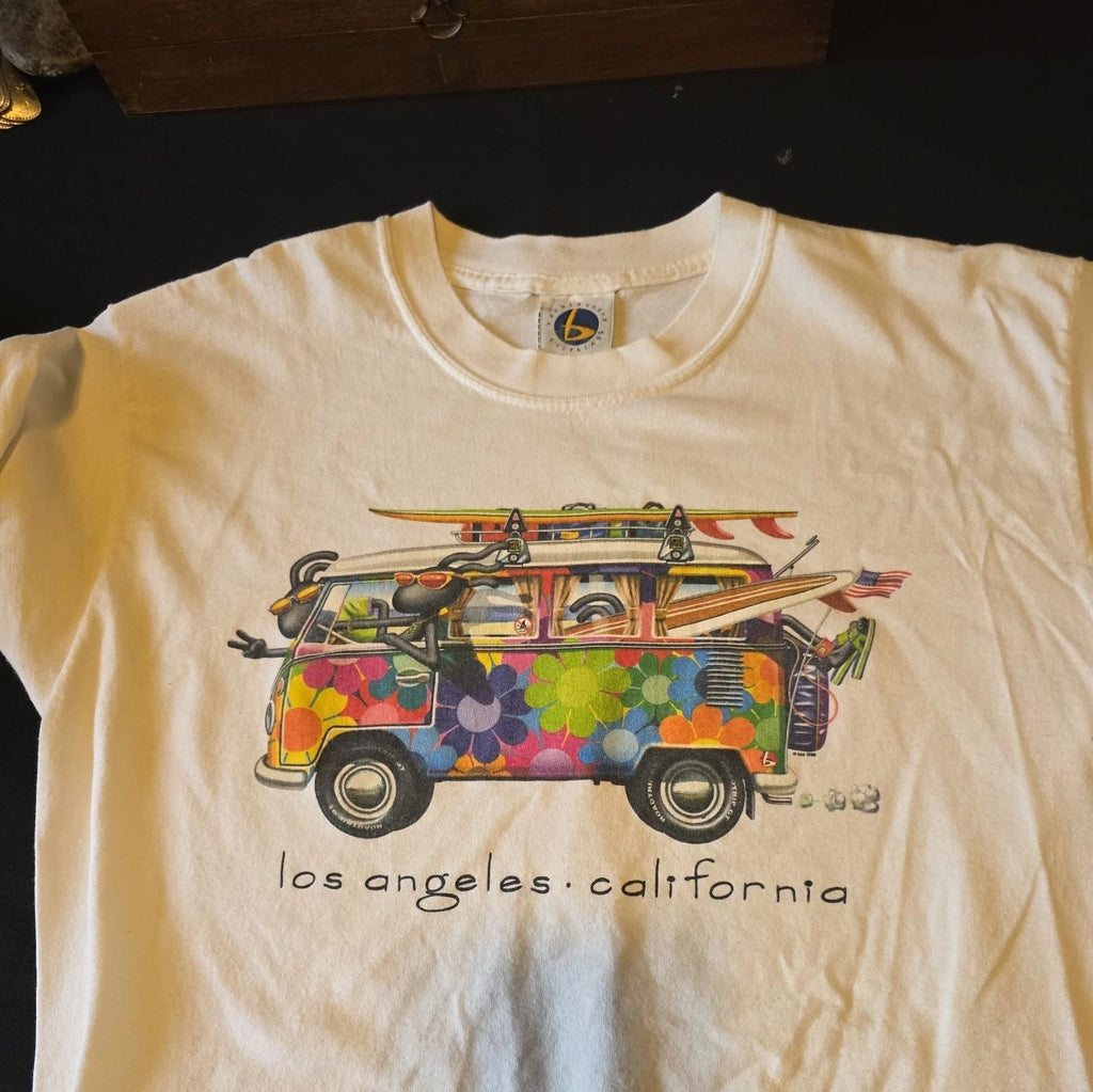MEN USED VINTAGE 90S BACK COUNTRY CLOTHING LOS ANGELES, CA VW SURF CRUISER Unisex
