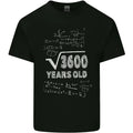 60th Birthday 60 Year Old Geek Funny Maths Mens Light Cotton Unisex