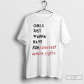 Premium Girl Just Wanna Have Fundamental Human Rights T Shirts Unisex
