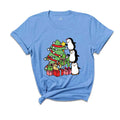 Christmas Tree Penguin Shirt, Cute Christmas Tee, Christmas Gift, Penguin In San Unisex