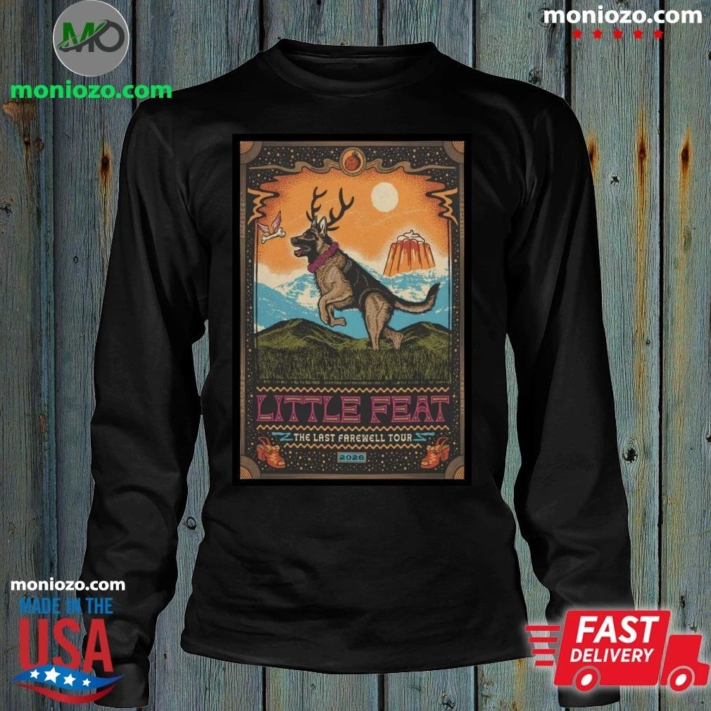 Little Feat The Last Farewell Tour 2026 Poster Shirt Unisex