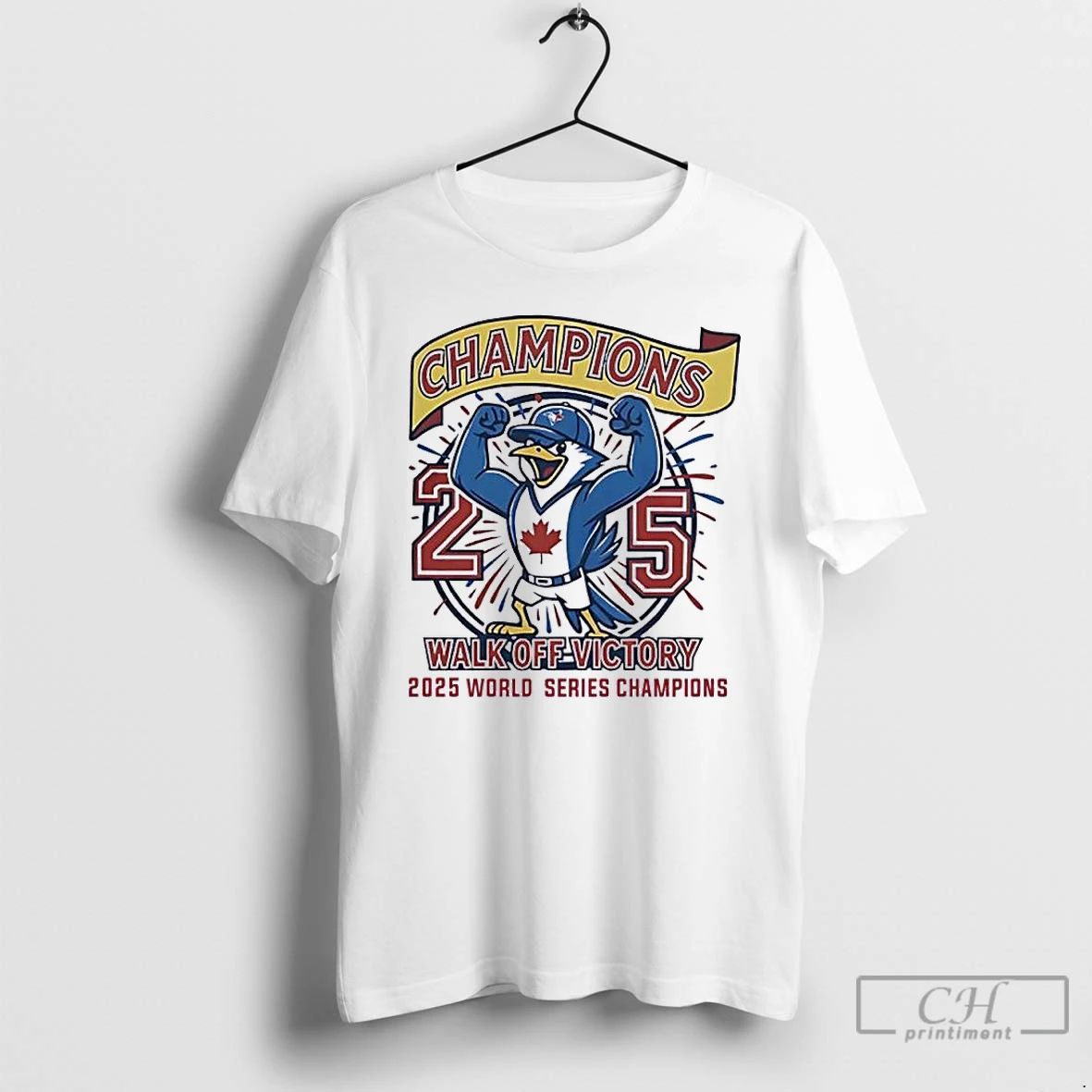 Premium Toronto Blue Jays World Series Champions 2025 Walk Off Victory T Shirts Unisex