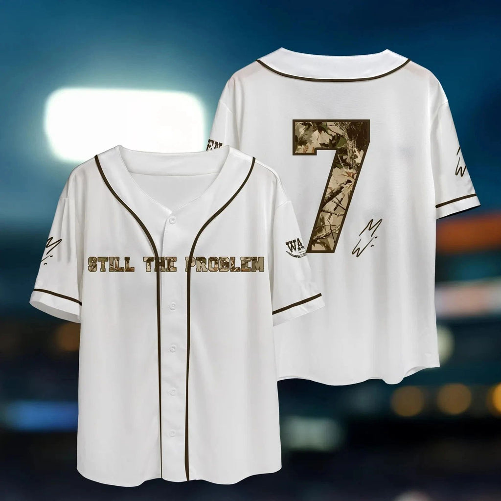 Wallen Western Still The Problem Tour 2026 Baseball Jersey Unisex
