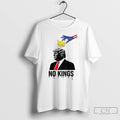 Classic Donald Trump No Kings Democracy America T Shirts Unisex
